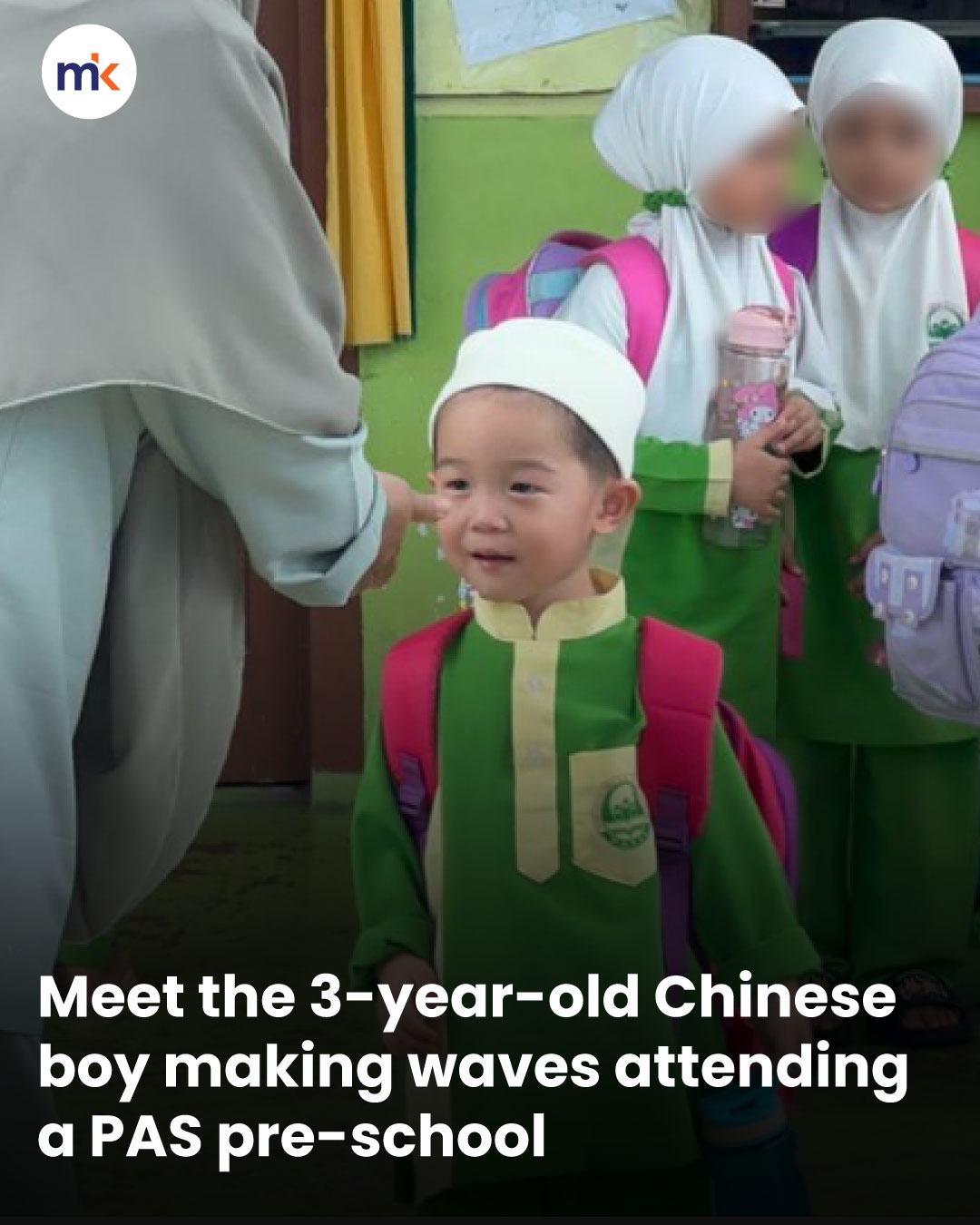 Meet the 3-year-old Chinese boy making waves attending a PAS pre-school