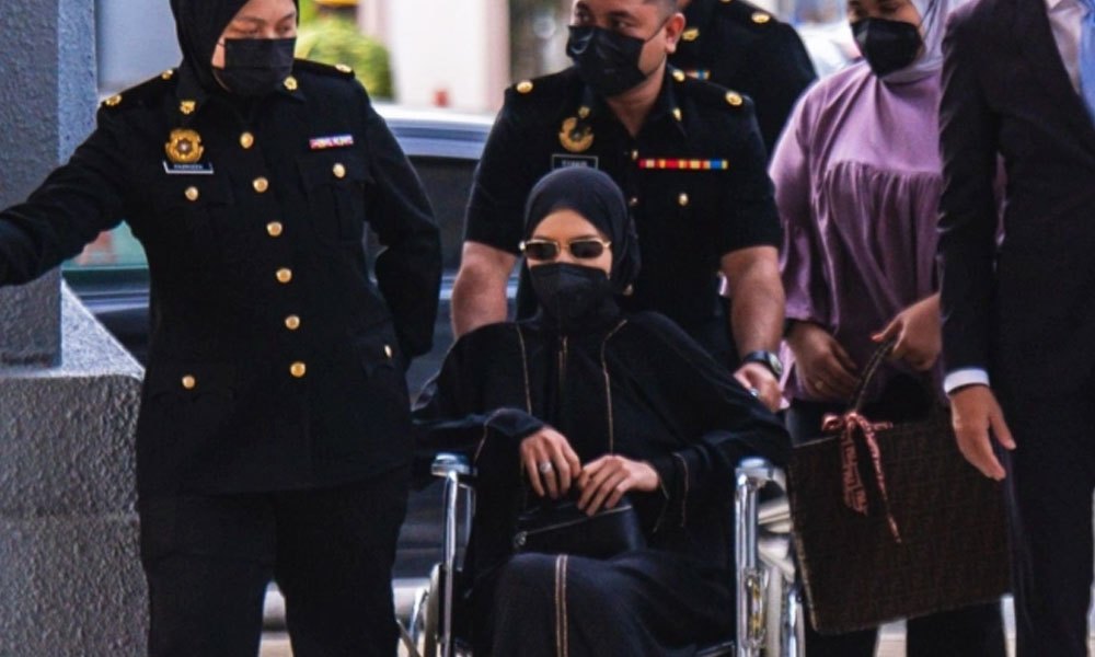Ex-army chief's wife charged with receiving RM5k in illegal proceeds