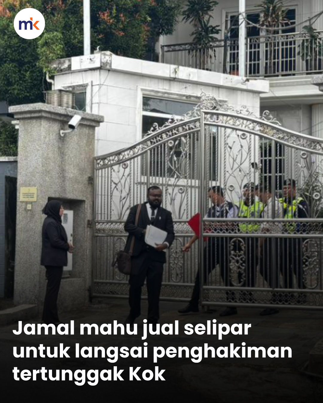 Jamal mahu jual selipar untuk langsai penghakiman tertunggak Kok
