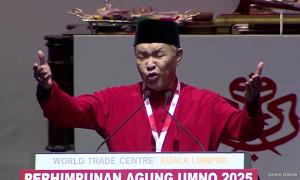 Zahid balas Akmal: ‘Anak sayang sekali, presiden sayang dua kali’