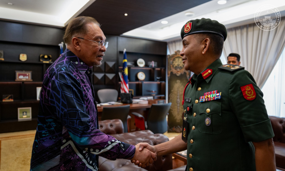 PM terima kunjungan panglima baru, tegaskan tiada kompromi rasuah