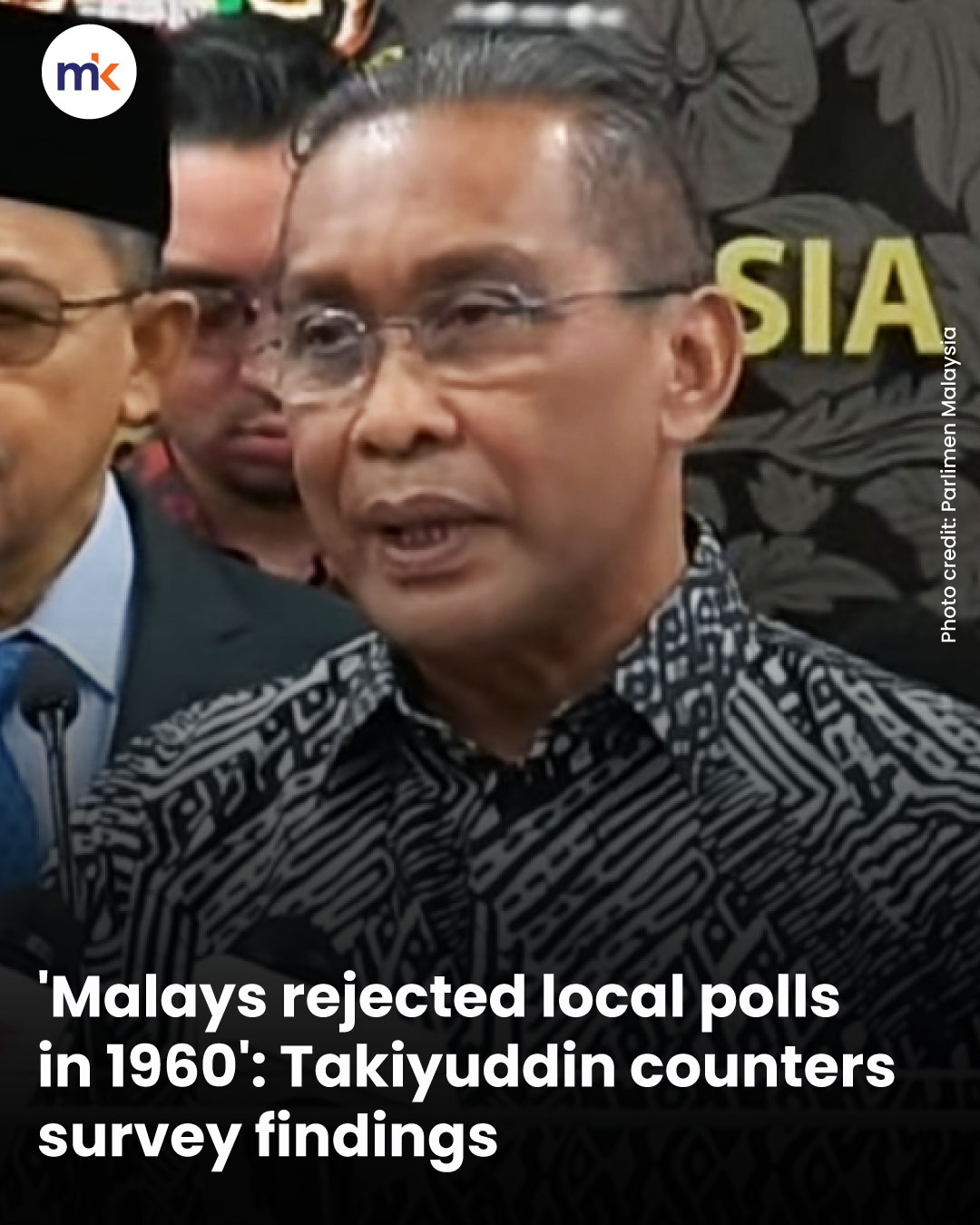 'Malays rejected local polls in 1960': Takiyuddin counters survey findings