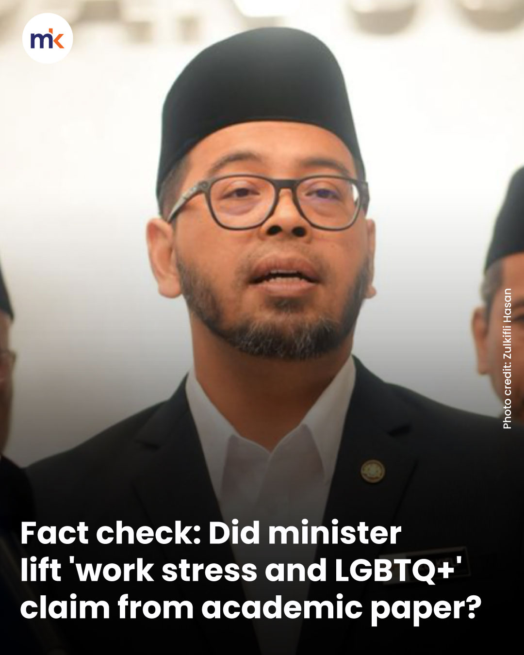 Fact check: Did minister lift 'work stress and LGBTQ+' claim from academic paper?