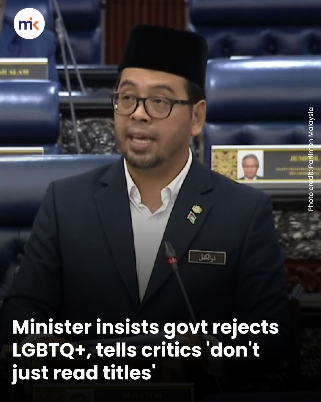 Minister insists govt rejects LGBTQ+, tells critics 'don't just read titles'