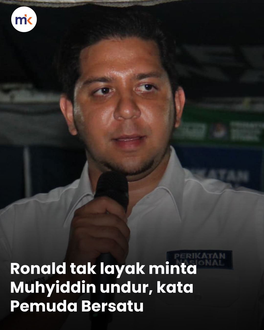 Ronald tak layak minta Muhyiddin undur, kata Pemuda Bersatu