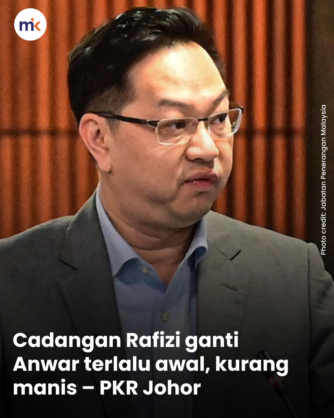 Cadangan Rafizi ganti Anwar terlalu awal, kurang manis – PKR Johor
