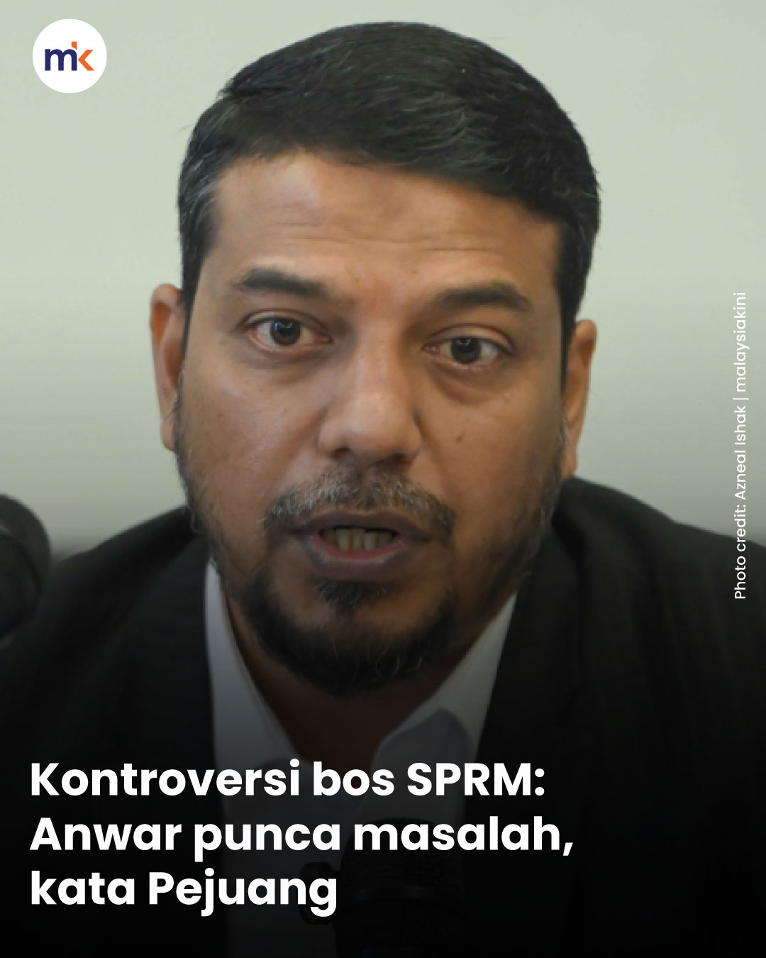 Kontroversi bos SPRM: Anwar punca masalah, kata Pejuang