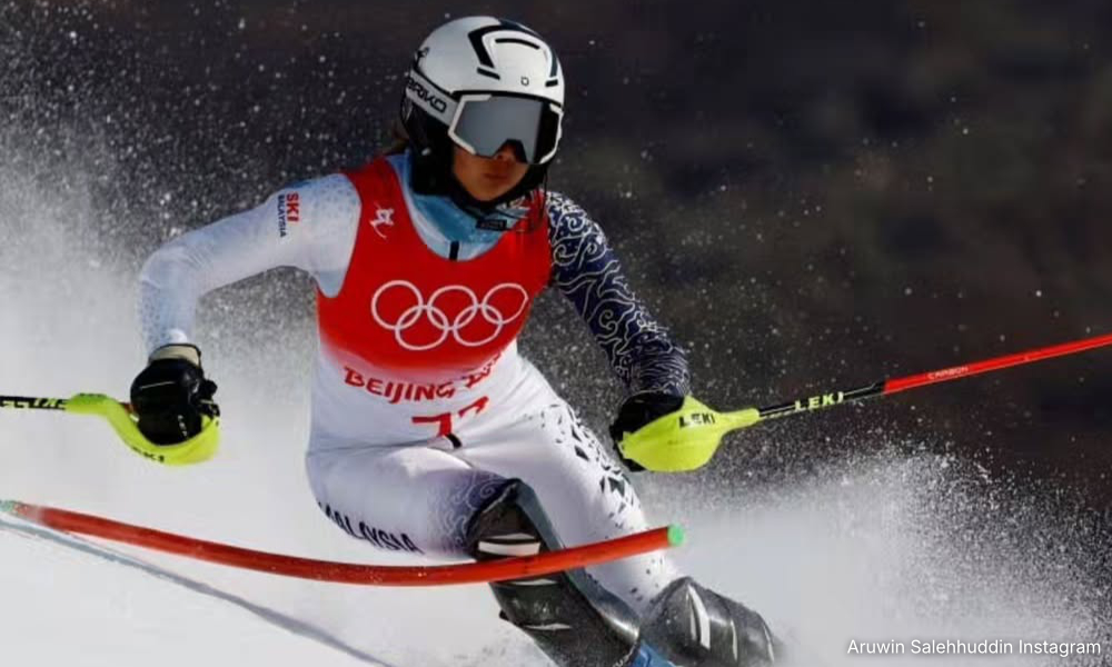 M'sia's alpine trailblazer: Aruwin's Olympic journey against the cold