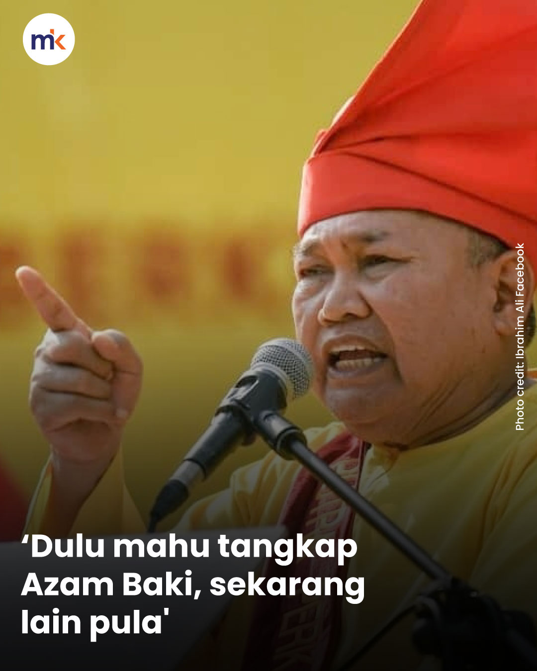 ‘Dulu mahu tangkap Azam Baki, sekarang lain pula'
