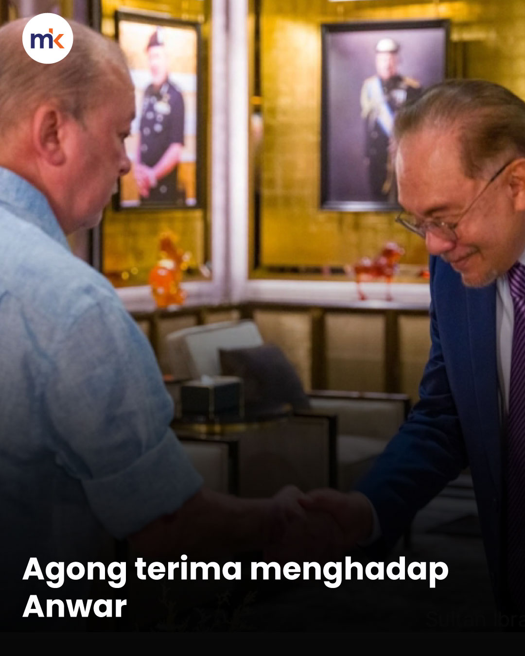 Agong terima menghadap Anwar