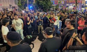 Cops pick up rally goers, Zamri, lawyer Haniff among those nabbed