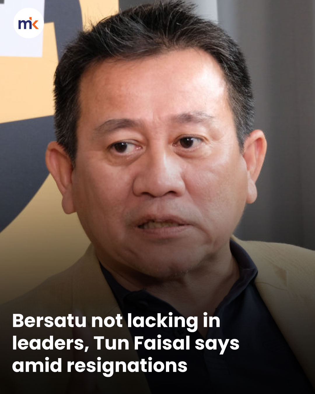 Bersatu not lacking in leaders, Tun Faisal says amid resignations