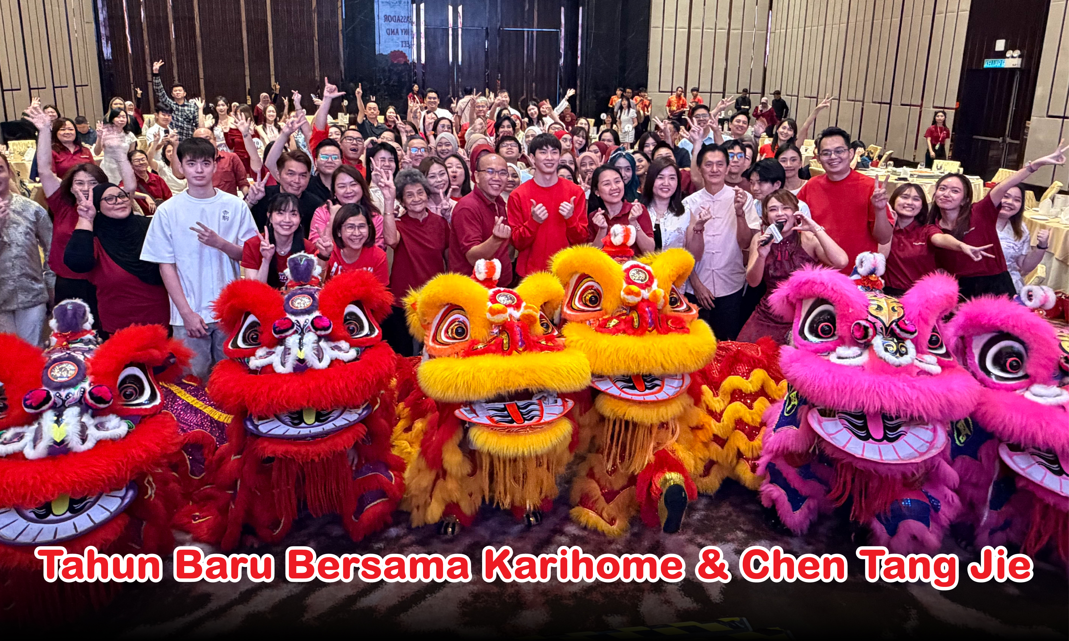 Sambut Tahun Baru Cina dengan penuh makna bersama Karihome & Chen Tang Jie! 