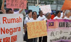 巴板村居民上门陈情，促TPPT介入兑现住房承诺