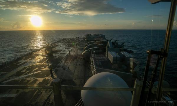 Kapal penyerang amfibia AS tiba di Asia Barat, kata Centcom