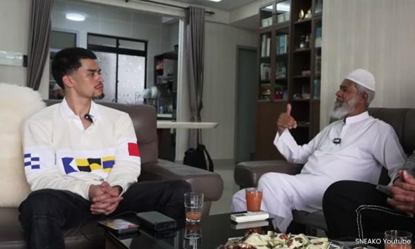 Selepas Anwar Ibrahim, Sneako temubual Zakir Naik