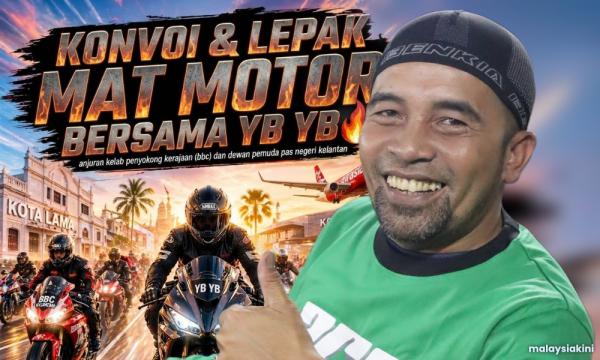 Kelantan convoy: PAS rep boasts about outsmarting roadblocks, blasts DAP 'apek' minister 1h ago ⋅ 13
