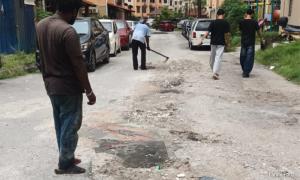 Lembah Pantai road repair just 'quick fix', MP's office to assist upgrade: Fahmi's aide