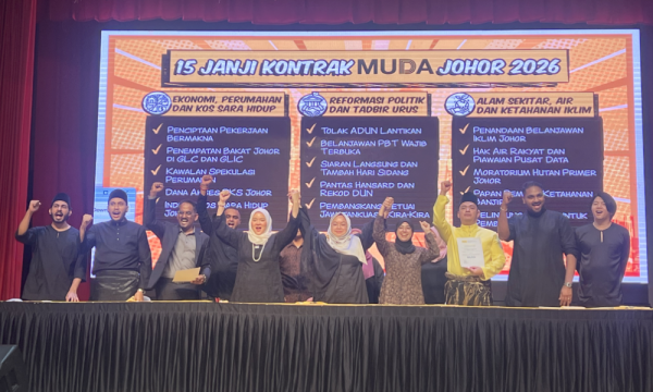 Muda reduziert die Anzahl der Kandidaten für die Johor-Umfrage von 7 auf 4