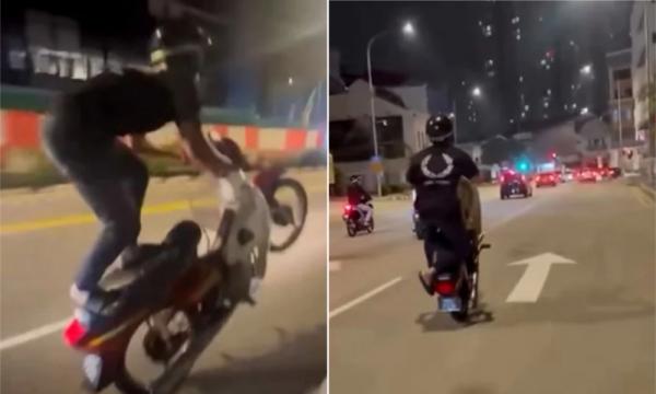 Video tular aksi 'wheelie', tiga remaja antara emp