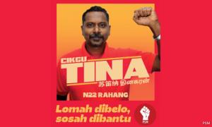 Poster calon jadi usikan: PSM kata 'sosah', orang Nogori sebut susah