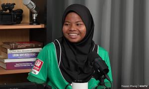 Family, grit and gloves: The making of 'Spider Girl' Putri Aina